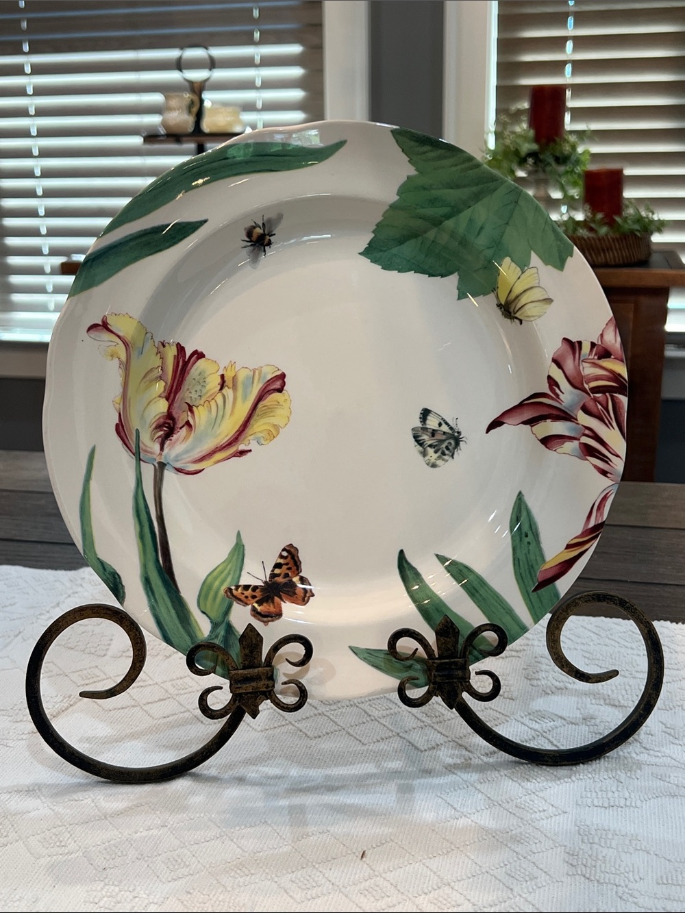 Floral Haven by Spode Dinner Plate Discontinied Piece